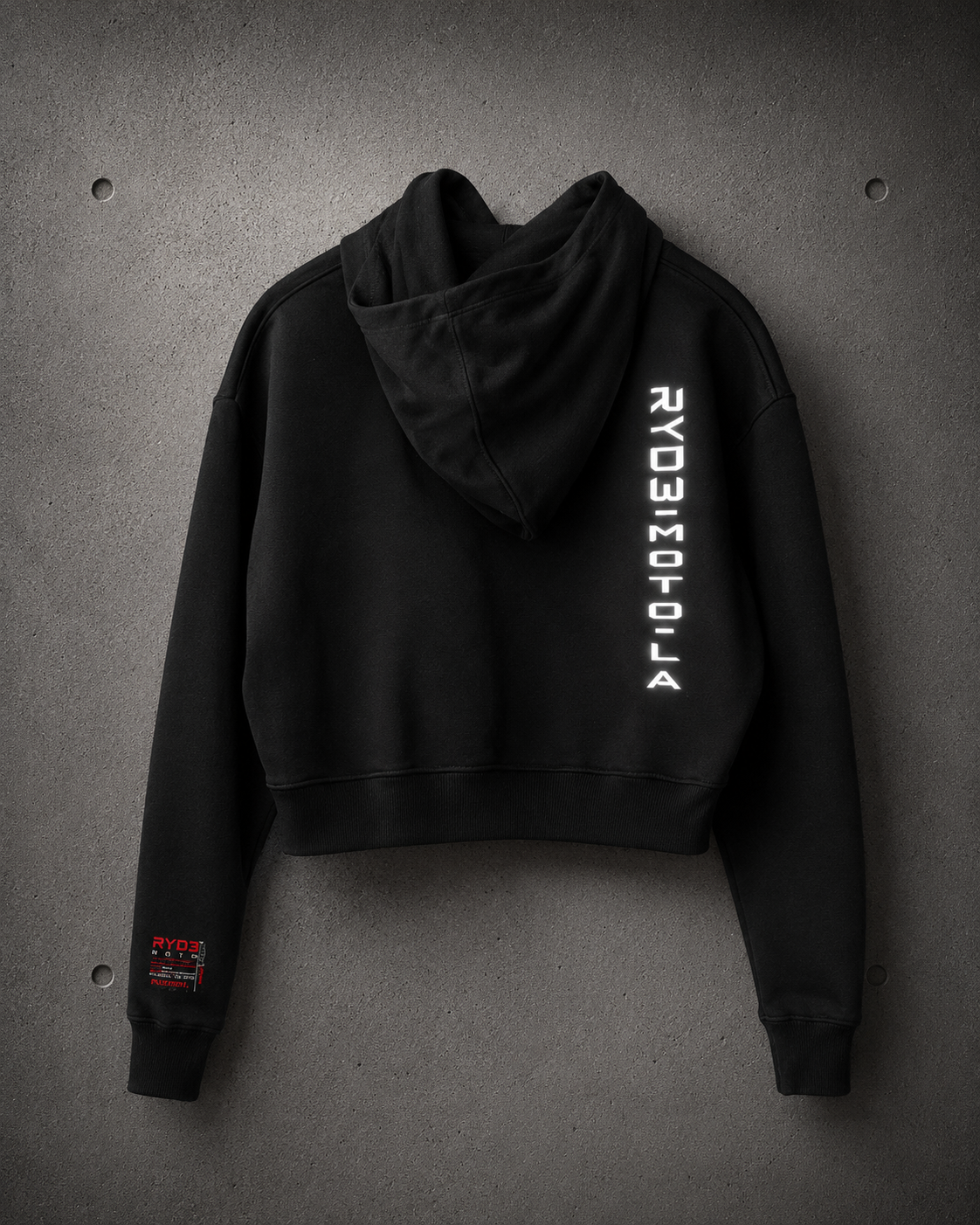 CH-01 - Women's Crop Hoodie