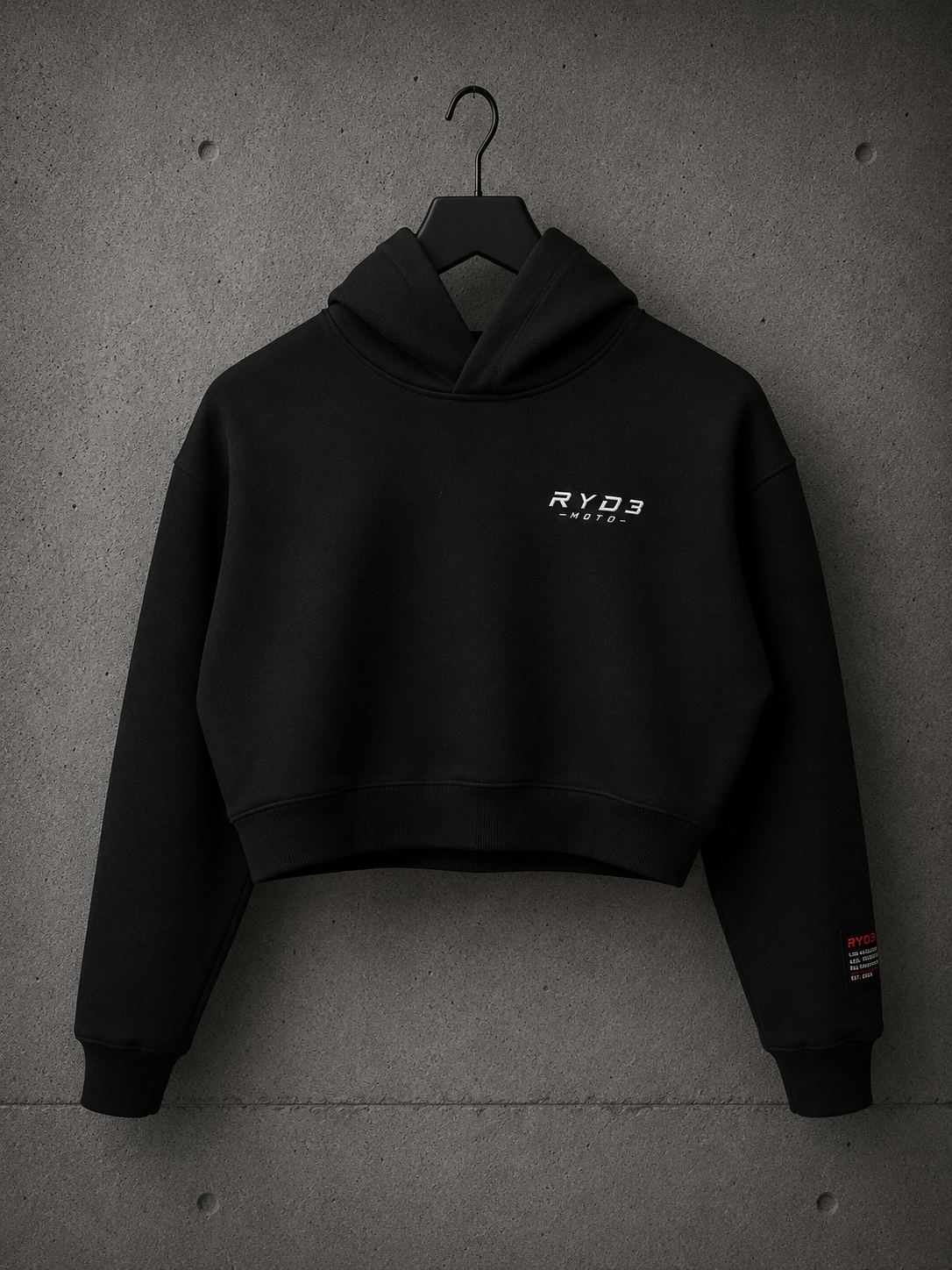 CH-01 - Women's Crop Hoodie