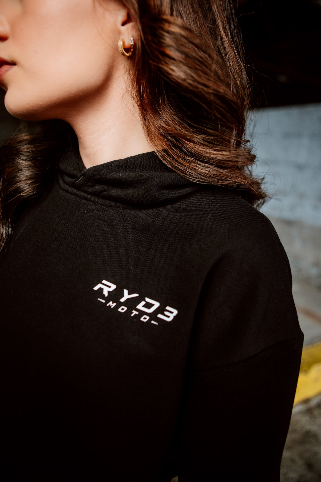 CH-01 - Women's Crop Hoodie